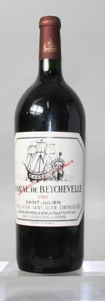 null 1 magnum AMIRAL de BEYCHEVELLE - St. Julien 1985 