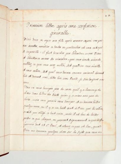 [MANUSCRITS] - BOSSUET (Jacques Bénigne) 

Lettres.

S.l., XVIIIe siècle. —1 volume...