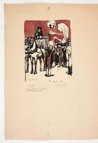 BILLE, Edmond 

? Une Danse macabre

Lausanne, Spes, 1919

RÉUNION DES TROIS TIRAGES...
