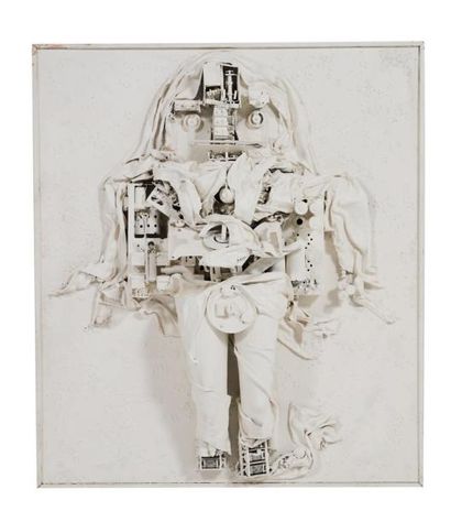 Paul Van Hoeydonck (Né en 1925) Robot, 1966
Technique mixte.
Signée, datée et titrée...