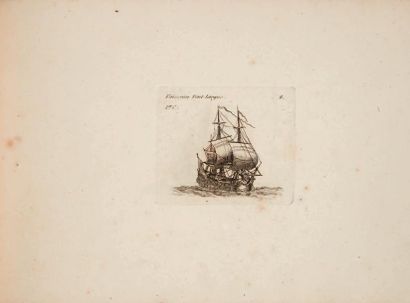 OZANNE (Nicolas) 1er cahier de Vaisseaux dessinés par Ozane.

Paris: Jean, [1813]....