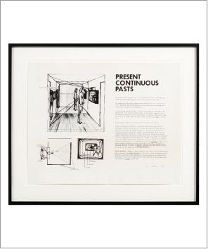 DAN GRAHAM (NÉ EN 1942) Present - Continuous - Past, 1979
Collage et impression photographique.
Signée...