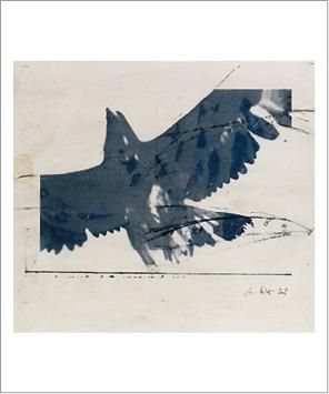 ULRICH BOLENZ (NÉE EN 1958) L'oiseau, 2002
Technique mixte sur calque.
Signée et...