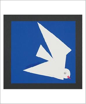 Victor VASARELY (1906-1997) Oiseau, 1938
Collage sur papier.
Signé et datée en bas...