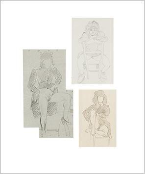 Victor VASARELY (1906-1997) Ensemble de trois études, 1942
Crayon sur papier.
Chacune...