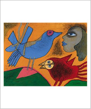 CORNEILLE (1922-2010) Birds and black girl, 1995
Lithographie.
Signée, datée et numérotée...