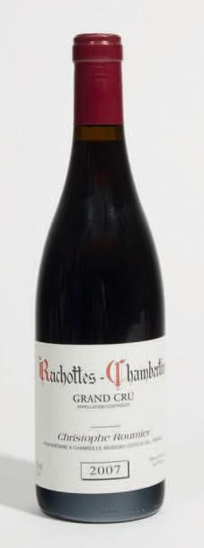 null 1 BOUTEILLE RUCHOTTES CHAMBERTIN Grand cru - C. ROUMIER 2007