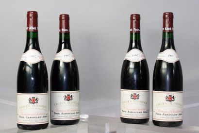 null * 4 BOUTEILLES CROZES HERMITAGE - Domaine DE THALABERT -
JABOULET 1997