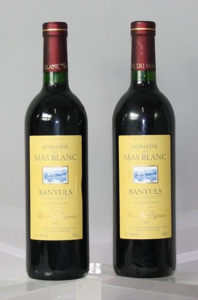 null * 2 BOUTEILLES BANYULS - Vieille Vignes 1991
Une étiquette légèrement marquée.
One...