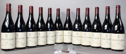 null * 12 BOUTEILLES VOLNAY 1er cru «Santenots du Millieu»
Domaine DES COMTES LAFON...