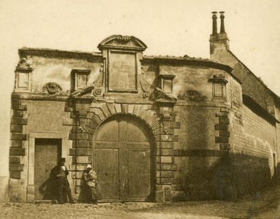 FRÈRES VARIN. REIMS 5 photographies, 1854
Maison rue d'Anjou, Pont du chemin de fer...