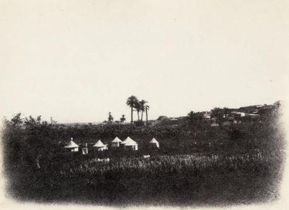 Louis VIGNES Campement de voyageurs en Terre Sainte, vers 1860
Épreuve sur papier...