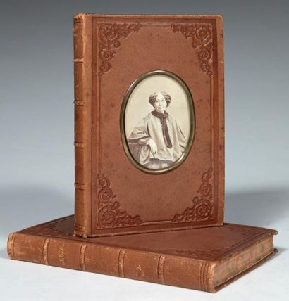 SAND (George) Lélia. Nouvelle édition. Paris, Michel Lévy frères, 1862.
2 volumes...