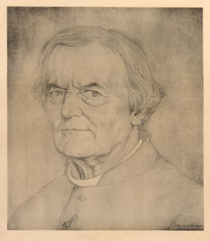 GUSTAVE VAN DE WOESTYNE (1881-1947) Portrait d'homme, 1913
Lithographie.
Signée et...