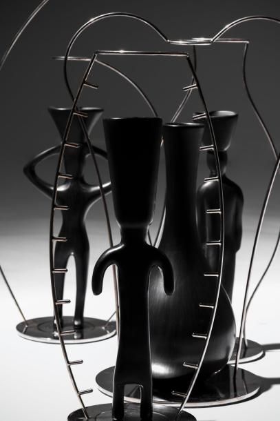 ANDREA BRANZI | Né en 1938 | Italie 
Vase soliflore modèle «Antheia» issu de la série...