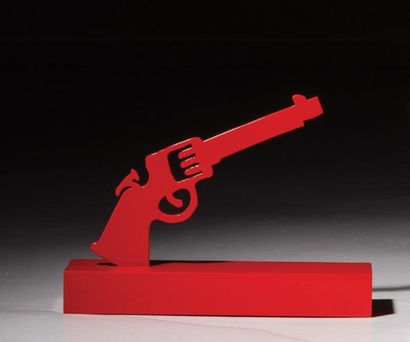 ANDREA BRANZI | Né en 1938 | Italie 
Sculpture graphique modèle «The Revolver» issue...