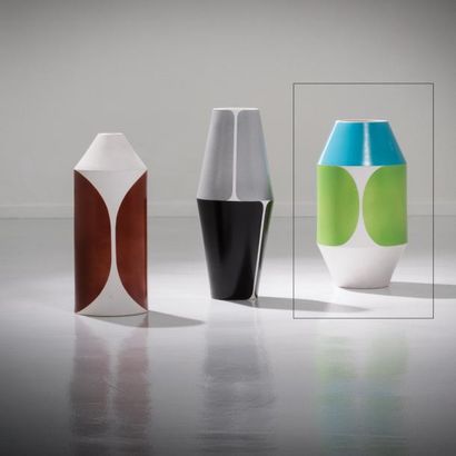 PIERRE CHARPIN | Né en 1962 | France 
Prototype du vase modèle «Ceramica 2» issu...