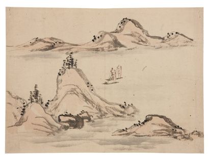 Aigai Takaku (1796-1843) Takaku aigai sensei jô (carnet de dessins du Maître takahisa...