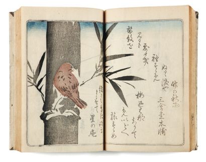 Ecole de Tosa 6 albums de dessins (esquisses pour un makimono de l'Ise monogatari...