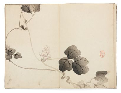 Gyokusen Mochizuki (1834-1913) Gyokusen shuga-cho Album de dessins de Gyokusen 3...