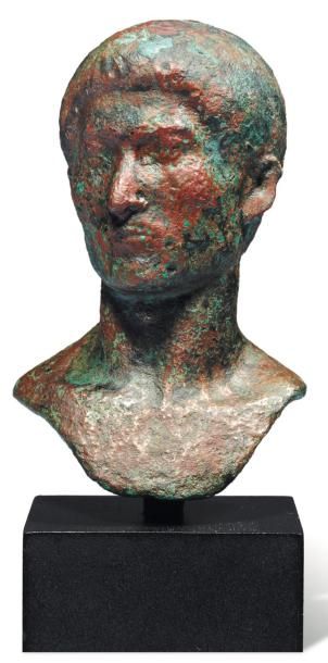 Rare buste attribué à Germanicus (15 av....