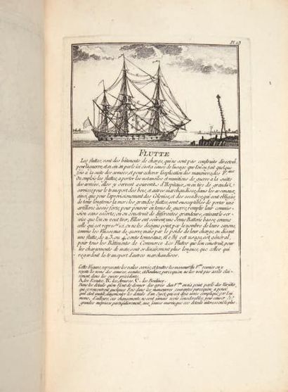 OZANNE (Nicolas-Marie). Marine militaire ou recueil des differens vaisseaux qui servent...