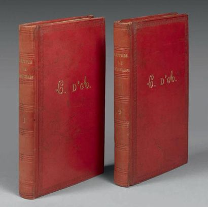 [LESPINASSE, Julie de] Lettres, écrites depuis l'année 1773, jusqu' à l'année 1776
Paris,...