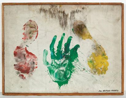 J.C. AVERTY. DEUX HUILES SUR PANNEAU. 1971
Signées. «Pieds». 45,5 x 49 cm.
Titré...