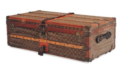 null Grande malle de voyage Louis Vuitton H_33 cm L_102 cm