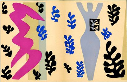Henri MATISSE (1869-1954) Jazz, 1947
Plaquette comprenant les planches “Jazz” exécutées...
