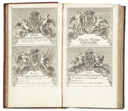 DUBUISSON (Pierre-Paul) Armorial des principales maisons et familles du royaume,...