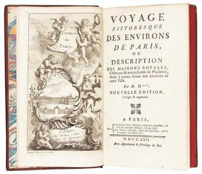 [DEZALLIER D'ARGENVILLE (Antoine-Nicolas)] Voyage pittoresque des environs de Paris...