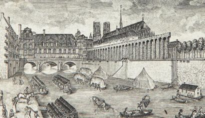 BÉGUILLET (Edmé), Jean-Charles PONCELIN Description historique de Paris et de ses...
