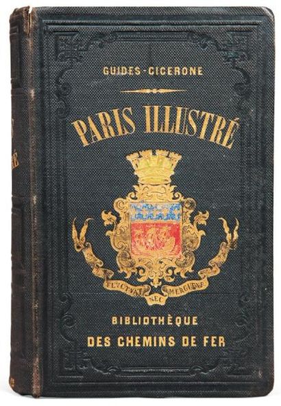null Ensemble de 8 guides touristiques. 1855-1907. - Guide général dans Paris. 1855....