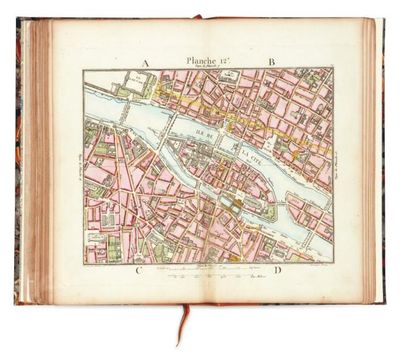 MAIRE (N.) La Topographie de Paris ou plan détaillé de la ville de Paris et de ses...