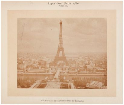 [1889]. EIFFEL (Gustave) Tour en fer de 300 mètres de hauteur, destinée à l'exposition...