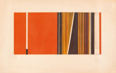 Luc PEIRE (1916-1994) 
Sans titre, 1964
Lithographie n°18/50.
Signée et datée en...
