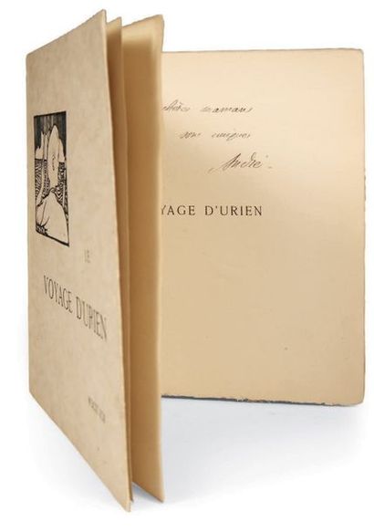 GIDE, André. Le Voyage d'Urien. Paris, Librairie de l'Art Indépendant, 1893. In-8...