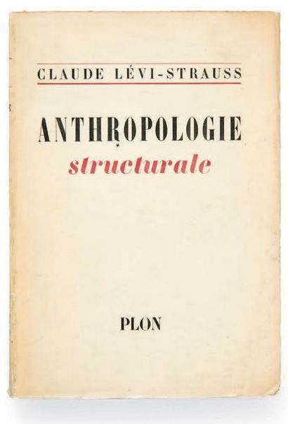 LÉVI-STRAUSS, Claude. Réunion de trois ouvrages: - Tristes Tropiques. Avec 53 illustrations...