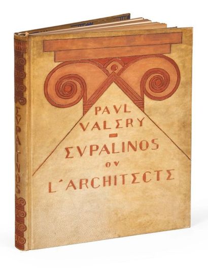 VALÉRY (Paul) Eupalinos ou L'architecte.
Javal et Bourdeaux, 1926.
Vélin incisé.
Compositions...