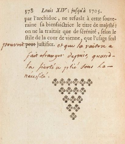 [VOLTAIRE], sous le pseud. de Francheville Le Siècle de Louis XIV Berlin, C. F. Henning,...
