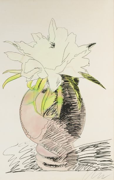 Andy Warhol 1928 - 1987 Flowers (Hand-Colored), 1974

signé
lithographie sur papier...
