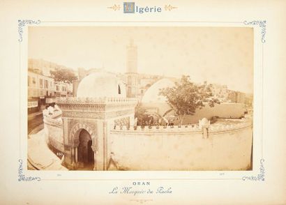 null ALBUM «Oran», fin XIXeme siècle.
Inscription au crayon, 12 photos attribuées...