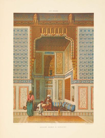 PRISSE D'AVENNES L'art Arabe d'après les mouments du Kaire, 3 volumes, Paris, V.A....