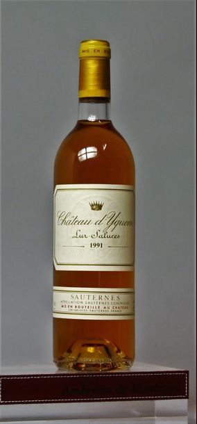 null 1 BOUTEILLE CHÂTEAU D'YQUEM 1er Grand cru supérieur - Sauternes 1991
Niveau...