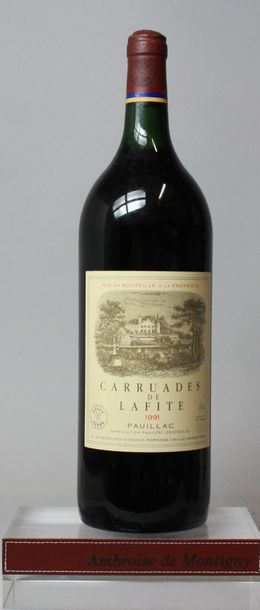 null 1 MAGNUM CARRUADES 2é vin de CHÂTEAU LAFITE 1er GCC - Pauillac 1991
Niveau bas...