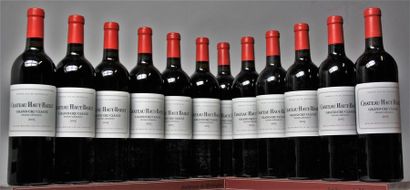 null 12 BOUTEILLES CHÂTEAU HAUT BAILLY - CC Pessac Léognan 2005
Caisse bois d'origine.
Original...