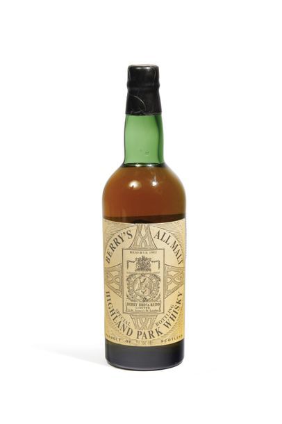null 1 BOUTEILLE WHISKY BERRY BROTHERS & RUDD «ALL MALT HIGHLAND PARK WHISKY» 1902
Niveau...
