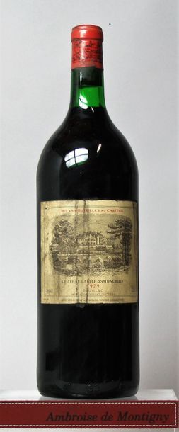 null 1 MAGNUM CHÂTEAU LAFITE ROTHSCHILD - 1er GCC Pauillac 1979
Etiquette tachée,...