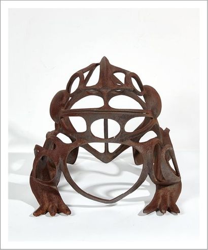 RICHARD TEXIER (né en 1955) Biotad, 2011
Sculpture en fonte de fer.
Signé et numéroté...